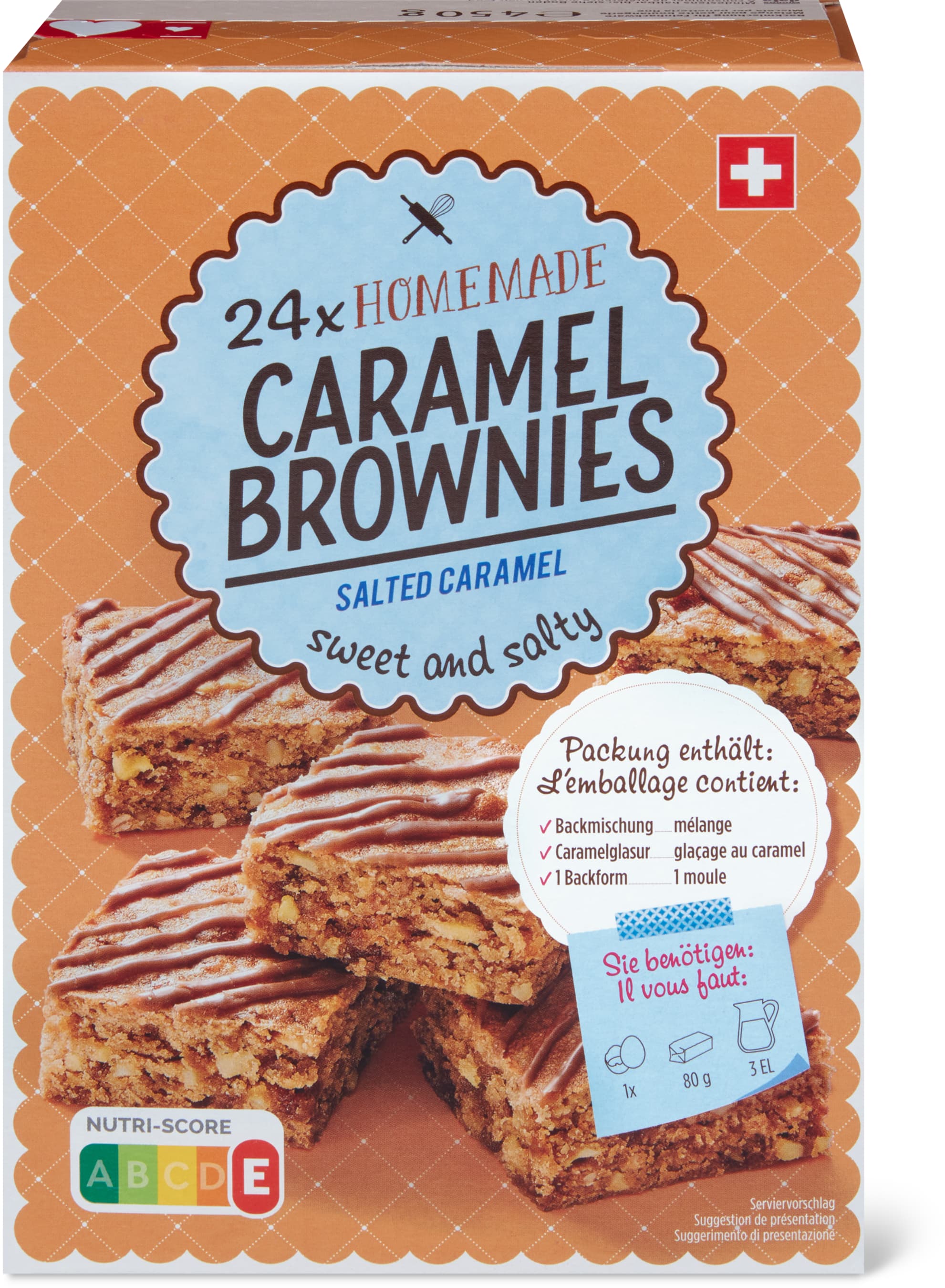 Caramel Brownies Salted Caramel